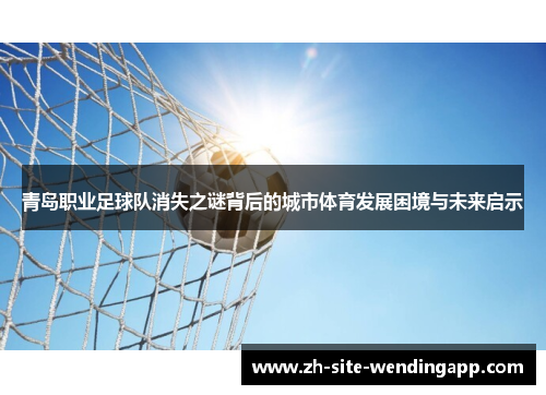 青岛职业足球队消失之谜背后的城市体育发展困境与未来启示